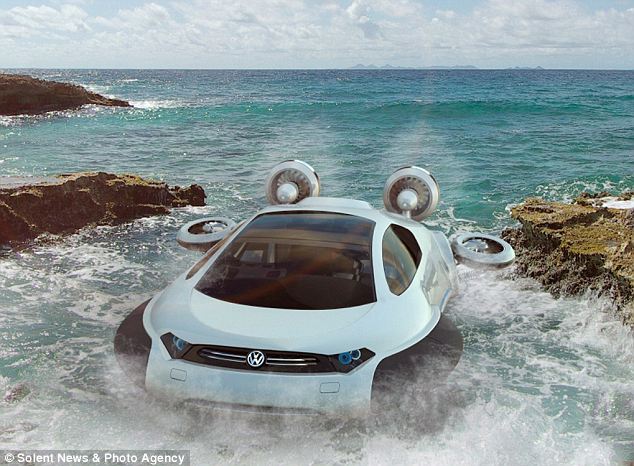 Создан чудо-автомобиль, способный ездить по суше и воде - ФОТО
