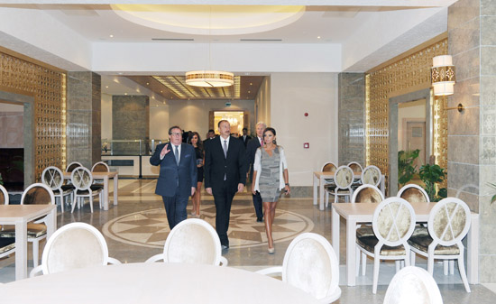 Президент Азербайджана принял участие в открытии комплекса Kempinski Hotel-Badamdar в Баку - ОБНОВЛЕНО - ФОТО