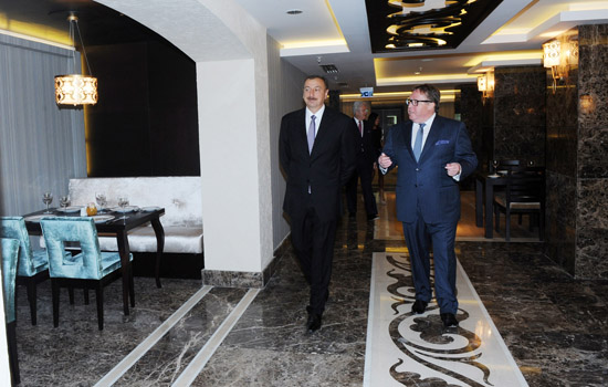 Президент Азербайджана принял участие в открытии комплекса Kempinski Hotel-Badamdar в Баку - ОБНОВЛЕНО - ФОТО
