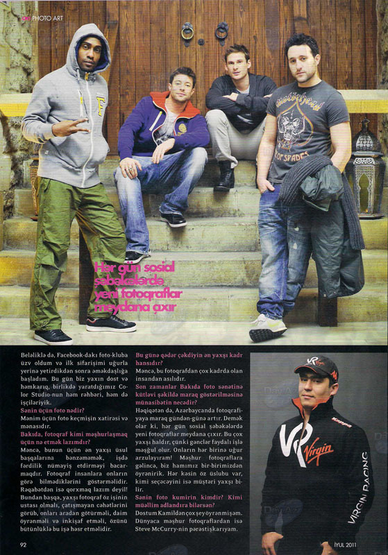 Фотограф Гасан Алиев о кумирах, заказах и клубной жизни Баку - ФОТО