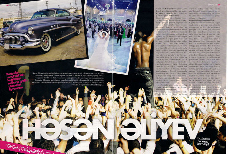 Фотограф Гасан Алиев о кумирах, заказах и клубной жизни Баку - ФОТО