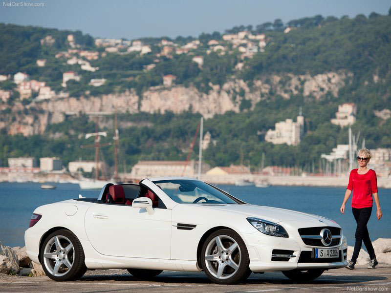 Новый дизельный Mercedes-Benz SLK 250 CDI - ФОТОСЕССИЯ