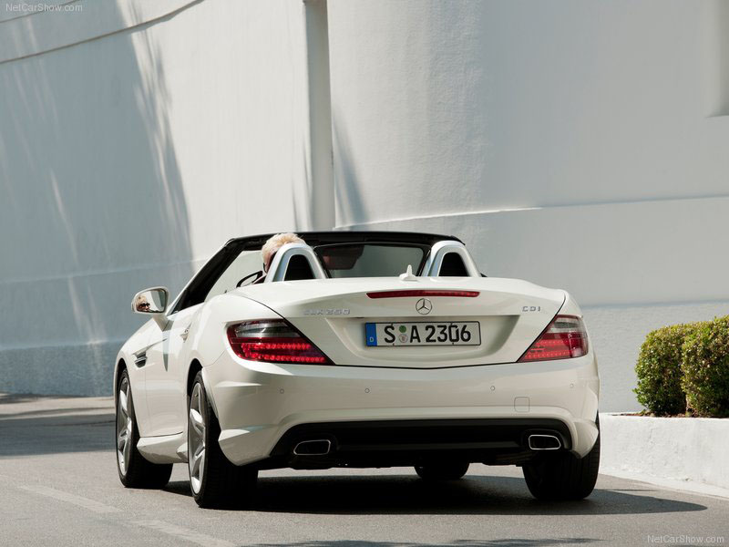 Новый дизельный Mercedes-Benz SLK 250 CDI - ФОТОСЕССИЯ