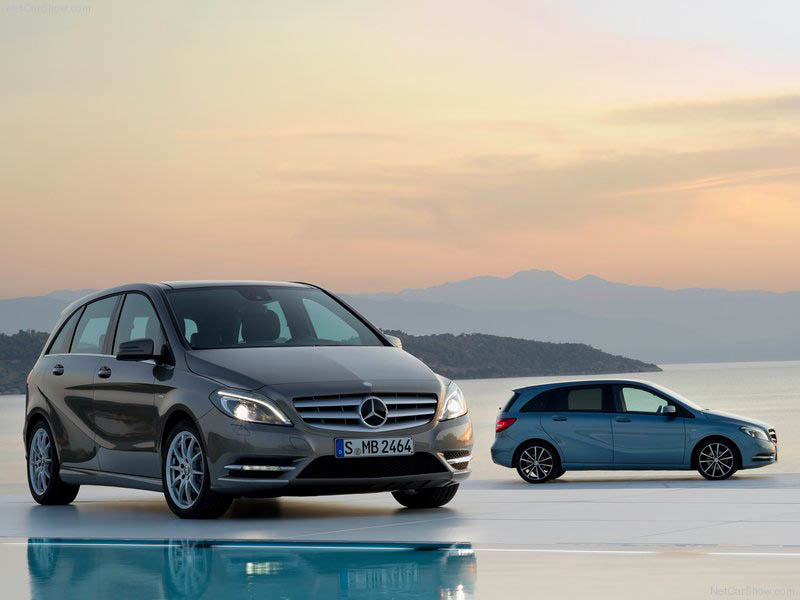 Mercedes-Benz B-Class 2012 – обновление компактного класса "B" от Мерседес - ФОТОСЕССИЯ