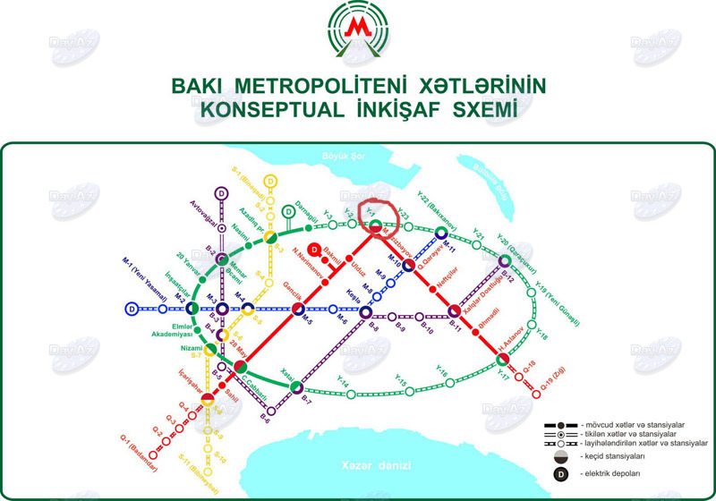 В Баку закрыты выходы одной из станций метро - ФОТО - ОПРОС