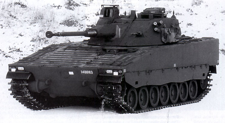 Шведская БМП CV-90: из специального алюминиевого сплава – ФОТО