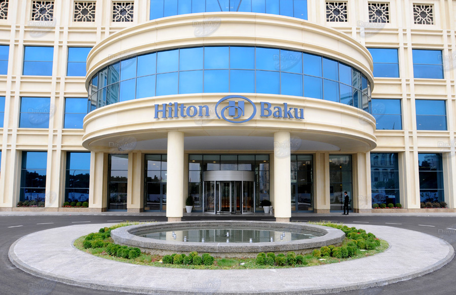 Респектабельная роскошь отеля Hilton в Баку - ФОТОСЕССИЯ