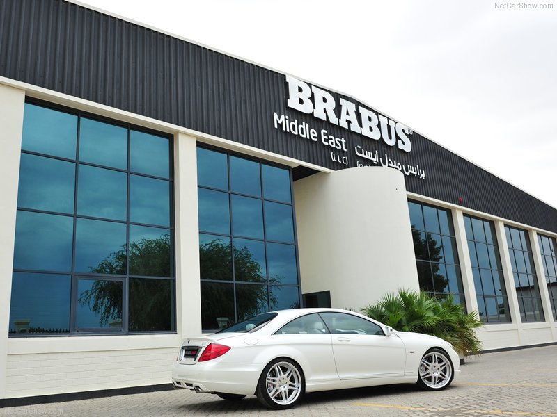 Новинка: Brabus серьезно поработал над Mercedes CL 600 - ФОТОСЕССИЯ