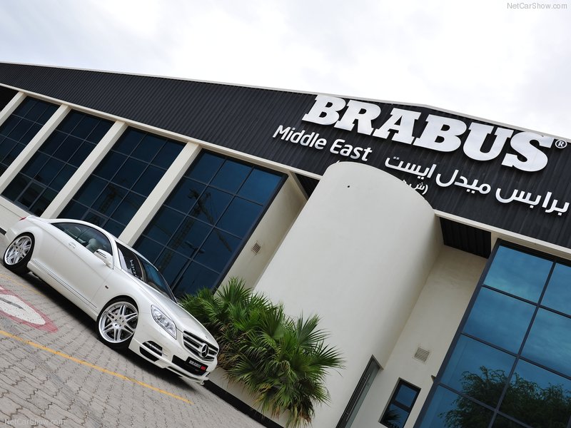 Новинка: Brabus серьезно поработал над Mercedes CL 600 - ФОТОСЕССИЯ