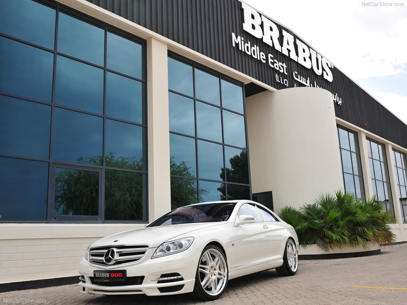 Новинка: Brabus серьезно поработал над Mercedes CL 600 - ФОТОСЕССИЯ