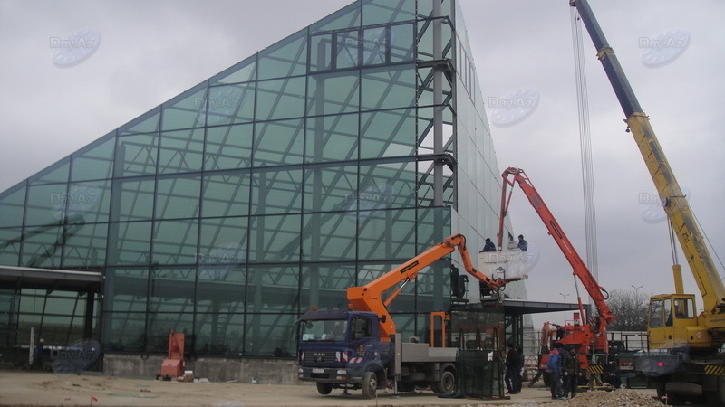 Новый вестибюль одной из станций бакинского метро почти готов – ФОТО