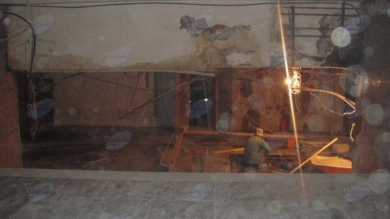 Новый вестибюль одной из станций бакинского метро почти готов – ФОТО