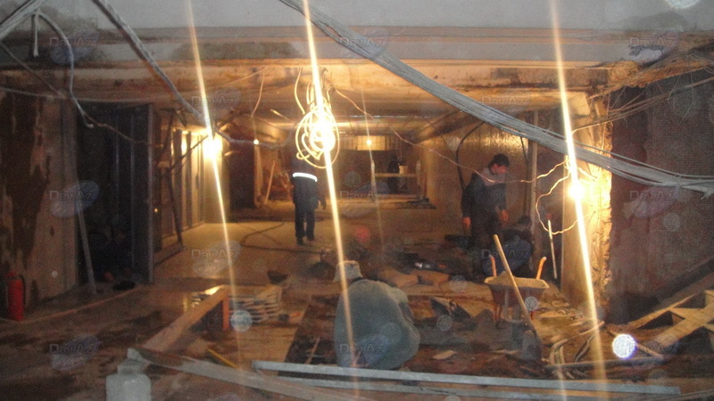 Новый вестибюль одной из станций бакинского метро почти готов – ФОТО