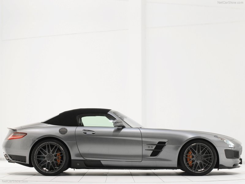 Brabus представил новый Mercedes SLS AMG Roadster 2012 года - ФОТОСЕССИЯ