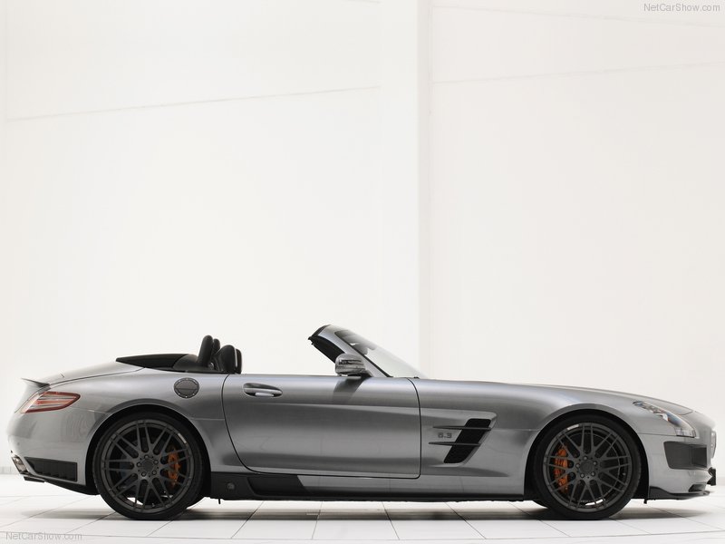Brabus представил новый Mercedes SLS AMG Roadster 2012 года - ФОТОСЕССИЯ