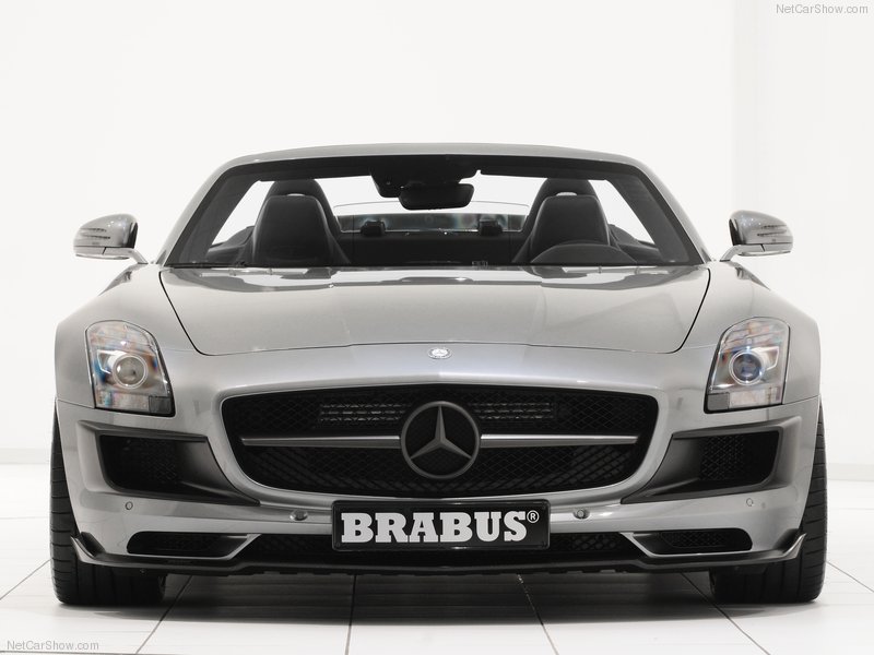 Brabus представил новый Mercedes SLS AMG Roadster 2012 года - ФОТОСЕССИЯ