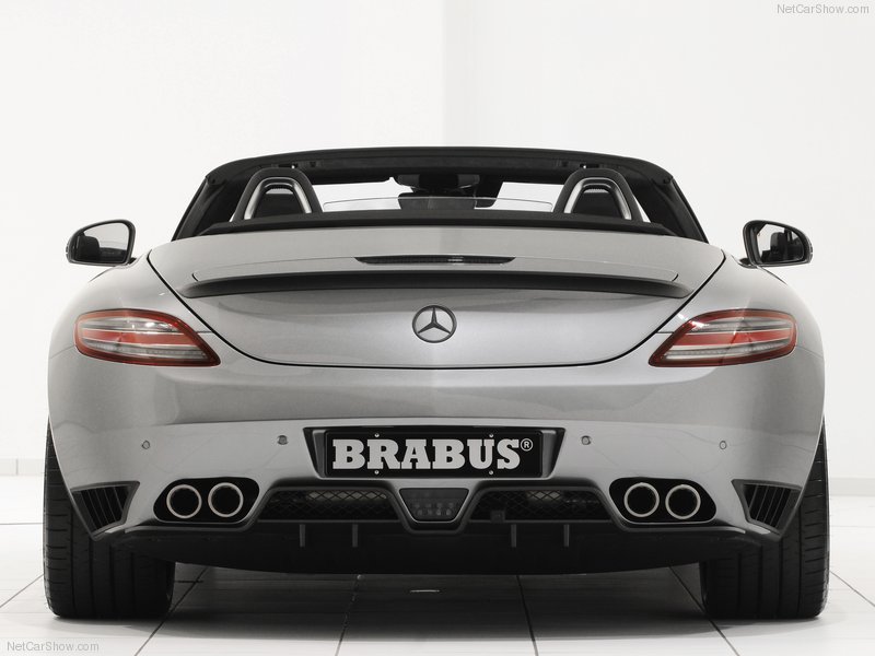 Brabus представил новый Mercedes SLS AMG Roadster 2012 года - ФОТОСЕССИЯ