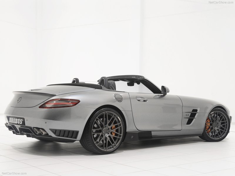 Brabus представил новый Mercedes SLS AMG Roadster 2012 года - ФОТОСЕССИЯ