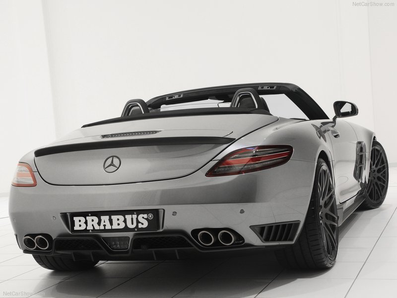 Brabus представил новый Mercedes SLS AMG Roadster 2012 года - ФОТОСЕССИЯ