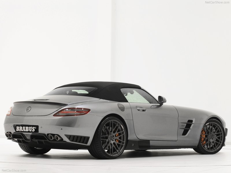 Brabus представил новый Mercedes SLS AMG Roadster 2012 года - ФОТОСЕССИЯ