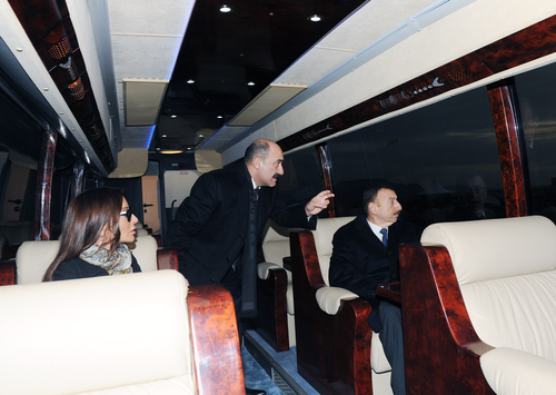 Президент Ильхам Алиев и его супруга Мехрибан Алиева приняли участие в открытии музея, построенного в Гобустанском заповеднике – ФОТО