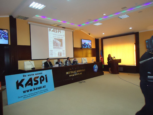 В Баку отметили юбилей газеты "Каспий" - ФОТО