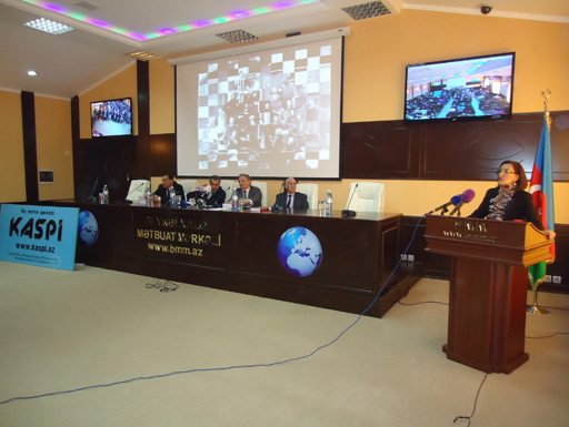 В Баку отметили юбилей газеты "Каспий" - ФОТО