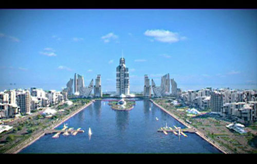 В Азербайджане строится город будущего - ФОТО