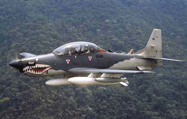 Бразильский Super Tucano – патрульный самолет высокого качества - ФОТО