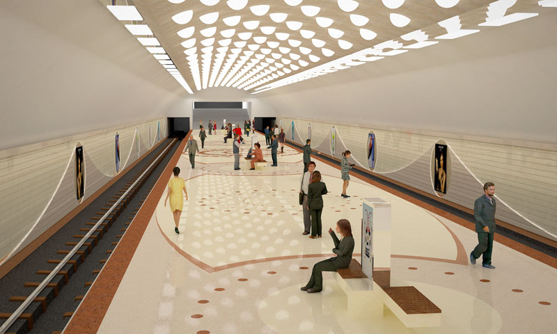 Когда завершится строительство станции бакинского метро "Автовокзал"? - ФОТО