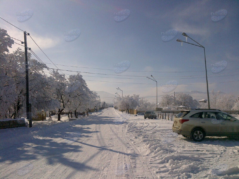 Мороз и солнце: снежная феерия Азербайджана - ФОТО