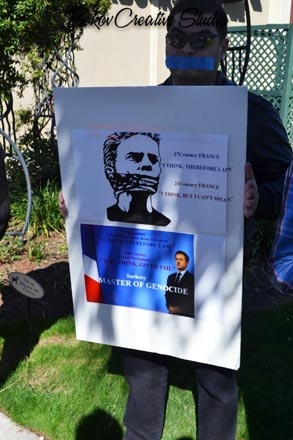 Азербайджанцы и турки провели акцию протеста в Хьюстоне - ФОТО