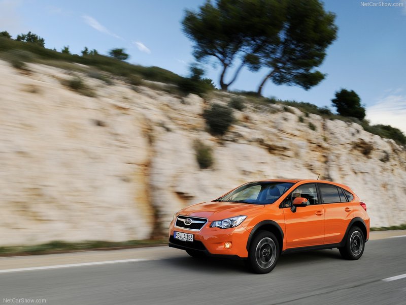 Новый компактный кроссовер от Subaru - ФОТОСЕССИЯ