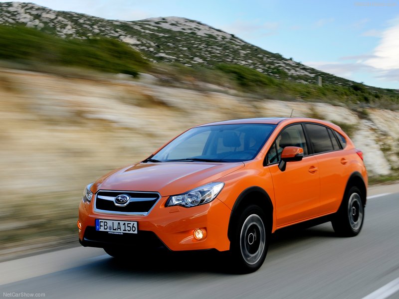 Новый компактный кроссовер от Subaru - ФОТОСЕССИЯ