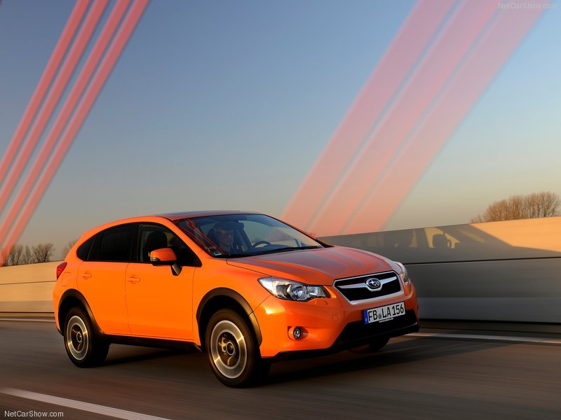 Новый компактный кроссовер от Subaru - ФОТОСЕССИЯ