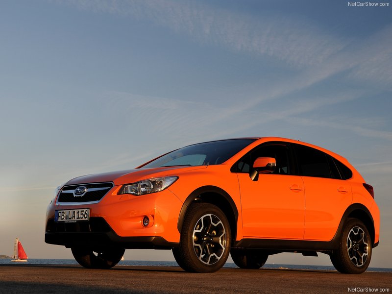 Новый компактный кроссовер от Subaru - ФОТОСЕССИЯ