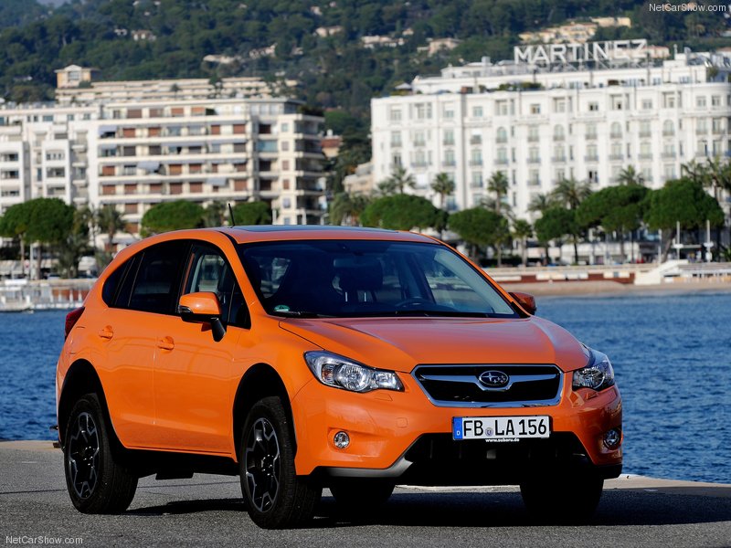 Новый компактный кроссовер от Subaru - ФОТОСЕССИЯ