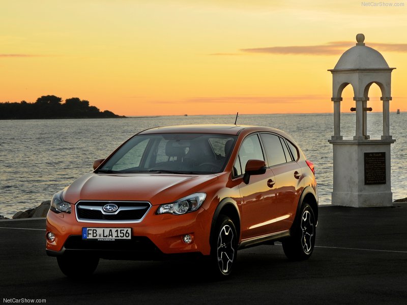 Новый компактный кроссовер от Subaru - ФОТОСЕССИЯ
