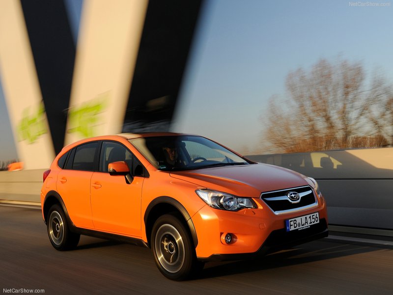 Новый компактный кроссовер от Subaru - ФОТОСЕССИЯ