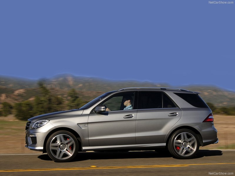 Новый Mercedes-Benz ML63 AMG: предпродажные подробности - ФОТОСЕССИЯ
