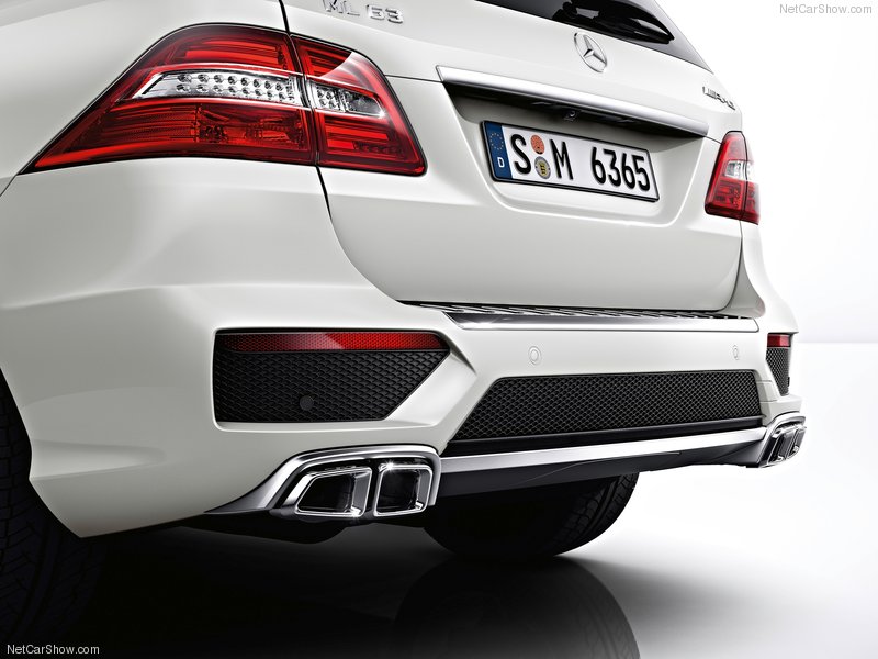 Новый Mercedes-Benz ML63 AMG: предпродажные подробности - ФОТОСЕССИЯ