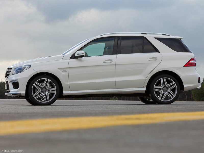 Новый Mercedes-Benz ML63 AMG: предпродажные подробности - ФОТОСЕССИЯ