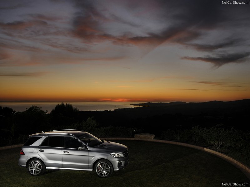 Новый Mercedes-Benz ML63 AMG: предпродажные подробности - ФОТОСЕССИЯ