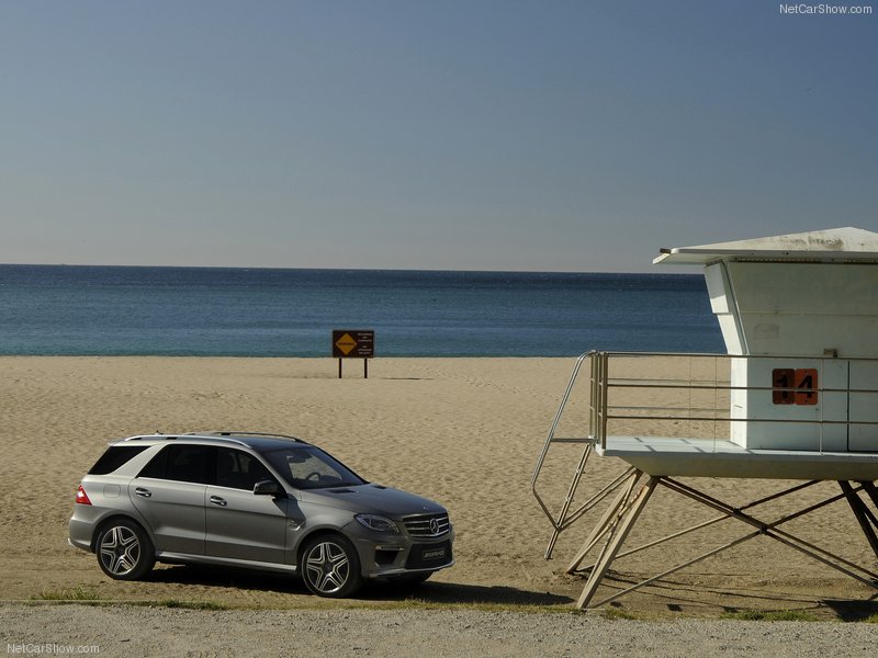 Новый Mercedes-Benz ML63 AMG: предпродажные подробности - ФОТОСЕССИЯ