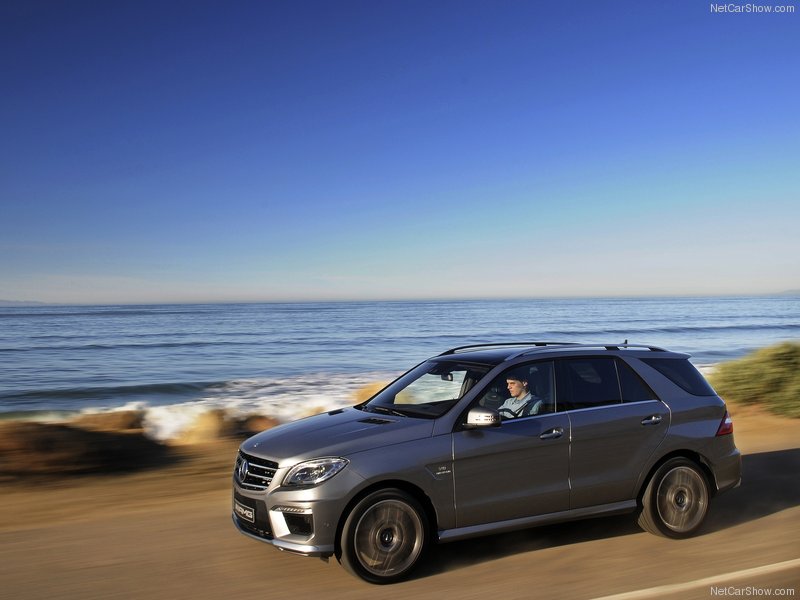 Новый Mercedes-Benz ML63 AMG: предпродажные подробности - ФОТОСЕССИЯ