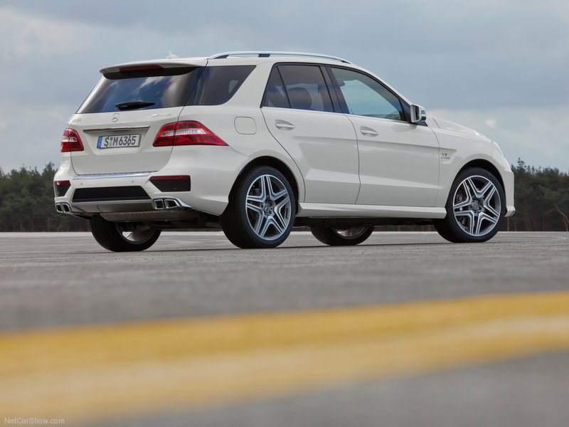 Новый Mercedes-Benz ML63 AMG: предпродажные подробности - ФОТОСЕССИЯ