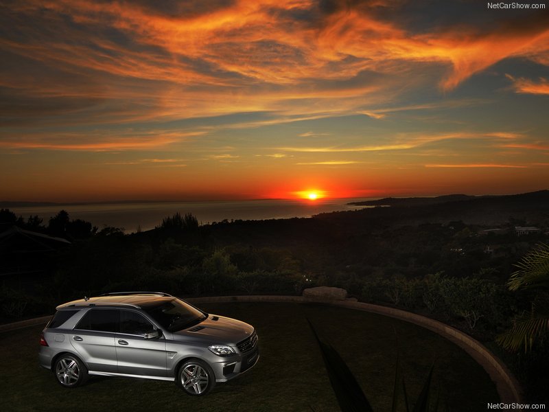 Новый Mercedes-Benz ML63 AMG: предпродажные подробности - ФОТОСЕССИЯ