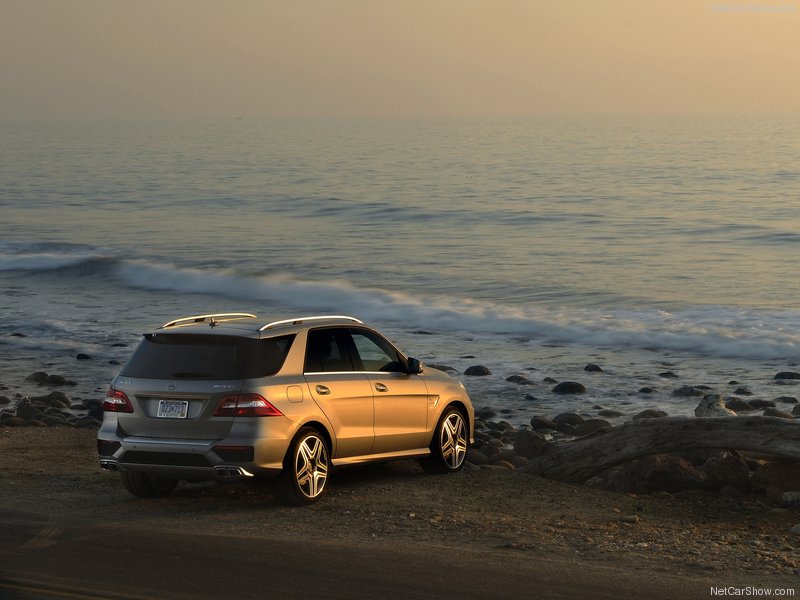 Новый Mercedes-Benz ML63 AMG: предпродажные подробности - ФОТОСЕССИЯ