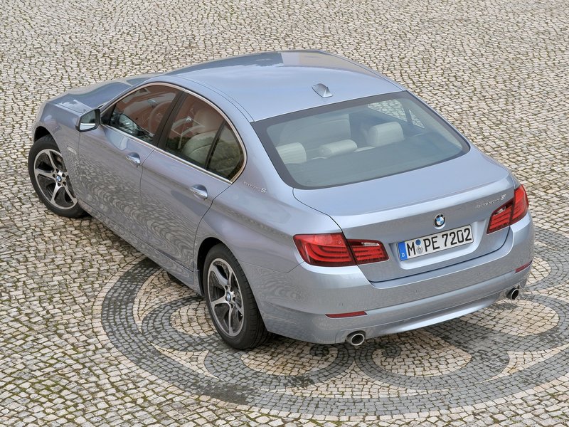 Горячая новинка: BMW 5 ActiveHybrid 2013 года - ФОТОСЕССИЯ