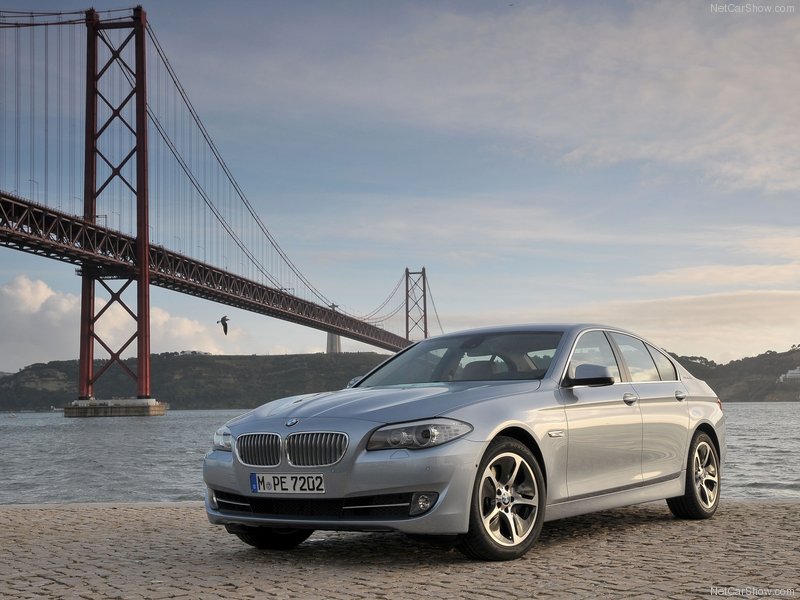 Горячая новинка: BMW 5 ActiveHybrid 2013 года - ФОТОСЕССИЯ